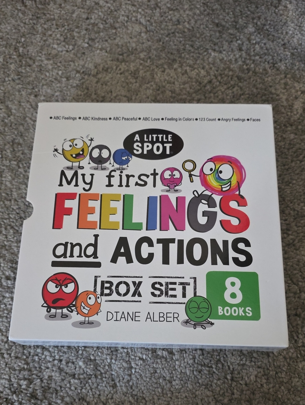 My First Feelings and Actions Box Set - Colorful Kids Book Set